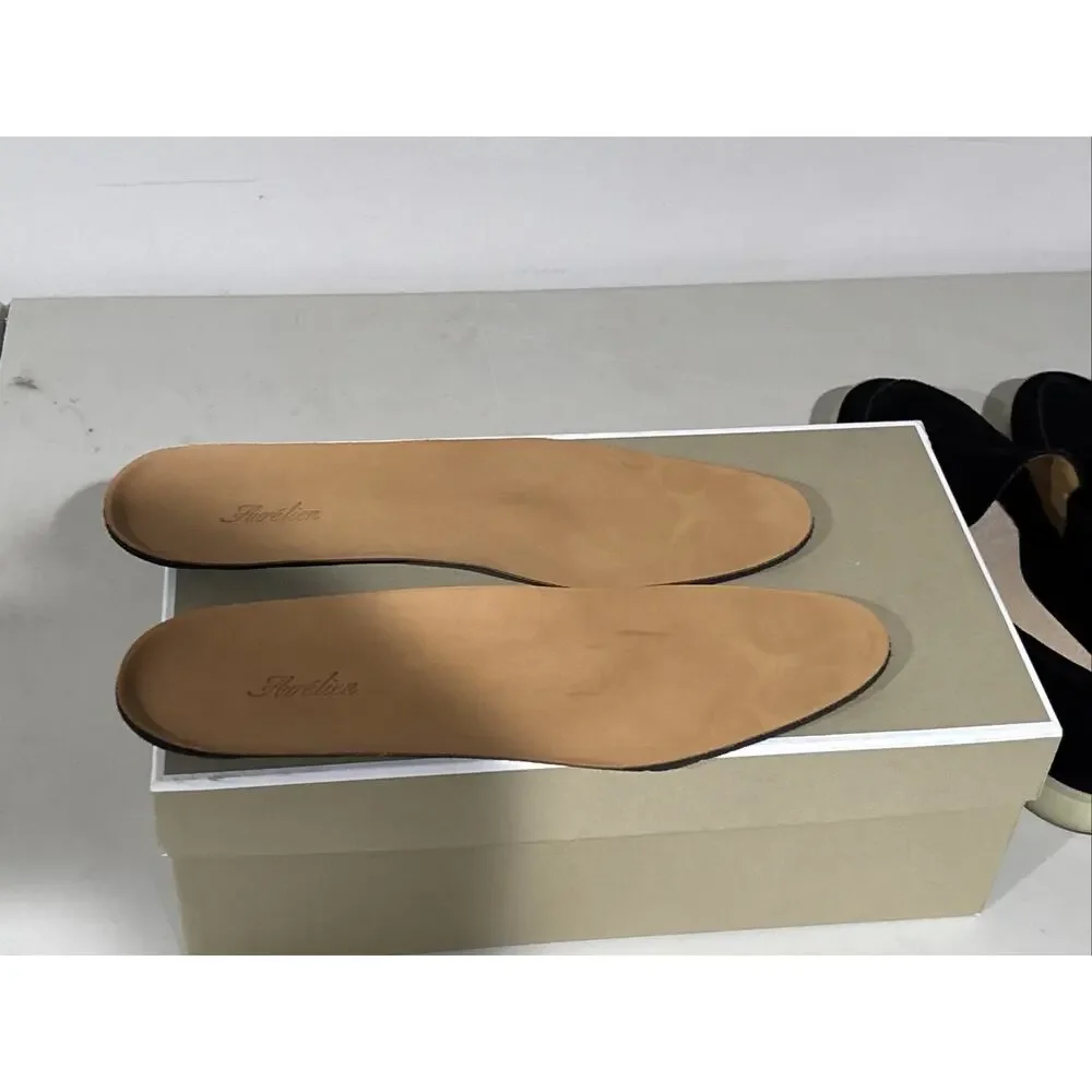 Aurelien Yacht Loafer 2.0 Black SoftEy Suede Men’s EU 43 US 10 w/ Box